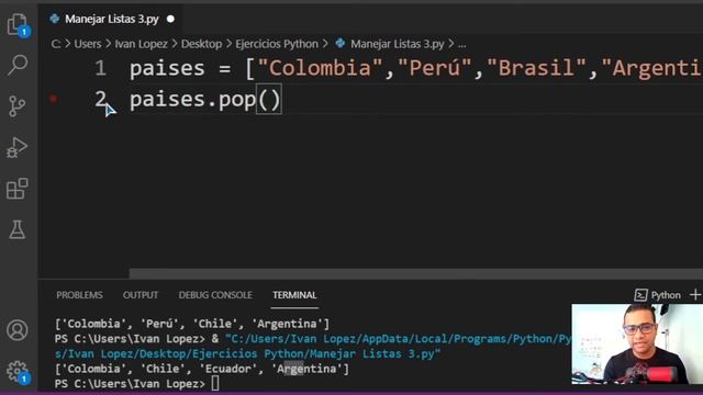 ? COMO FUNCIONAN LAS LISTAS EN PYTHON ? MODIFICAR ELEMENTOS | INDICES | PARTE 3 ? CURSO DE PYTHON смотреть онлайн