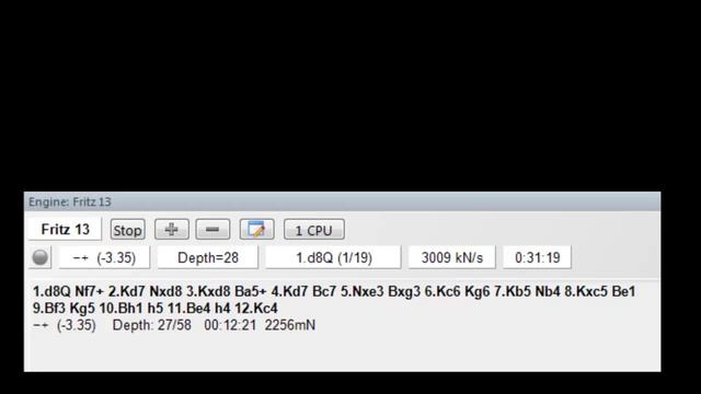 Most Famous Chess Puzzle! Can Fritz 13 Chess Engine solve the Puzzle? смотреть онлайн