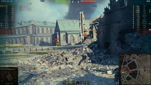 60TP - Defensive Playing - World of Tanks смотреть онлайн