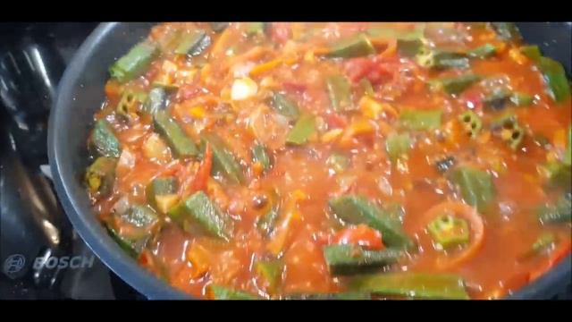 Борщ И Бамия с овощами под соусом! Домашняя еда Кухня Рецепты смотреть онлайн