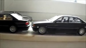 Bmw E38 1 24 Modellcar Collection 4x 750iL & 2x 740i Pauls Minichamps Full HD
