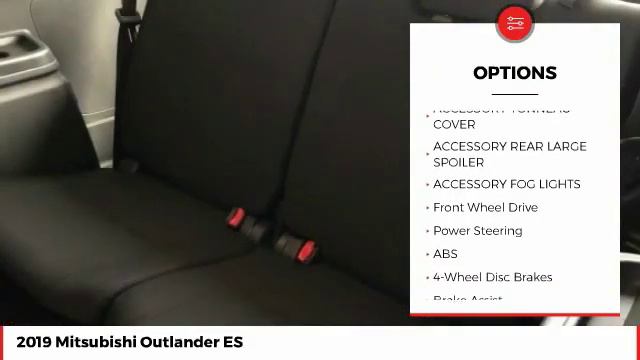 2019 Mitsubishi Outlander ES New N11022 смотреть онлайн