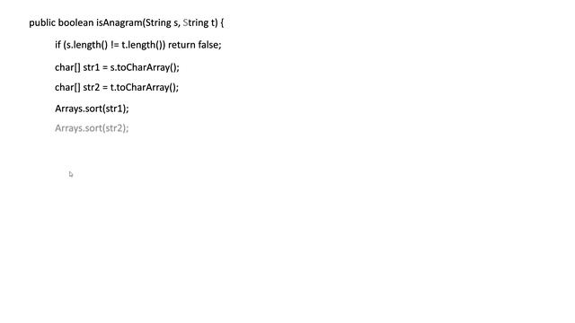 [SOLVED!] - Valid Anagram - LeetCode 242 - Java смотреть онлайн