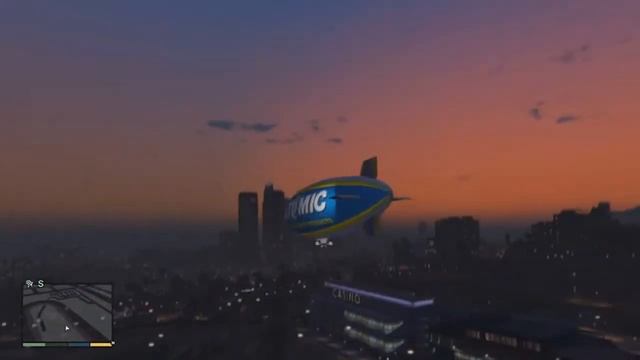 Grand Theft Auto 5 - Flying the Blimp (Preorder bonus) смотреть онлайн