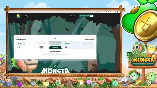 Monsta Infinite STT Bridge to BSC | Pancakeswap | Internal J-SON RPC Error смотреть онлайн