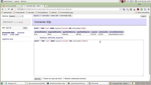 Administración de un pequeño sistema con PHP y SQLite3: #2 смотреть онлайн