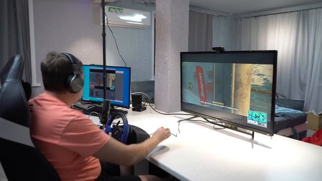 Thrustmaster T150 PRO на PS5! Обзор и Настройка Руля! смотреть онлайн