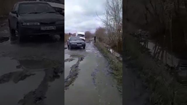 Дорога ст дача Металлург 3 в Согре. смотреть онлайн