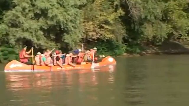 Водный поход на каноэ смотреть онлайн