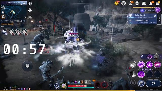 Black Desert Mobile - Wizard , Igneous, Woosa, Maegu, Archmage PVE Farming Speed смотреть онлайн