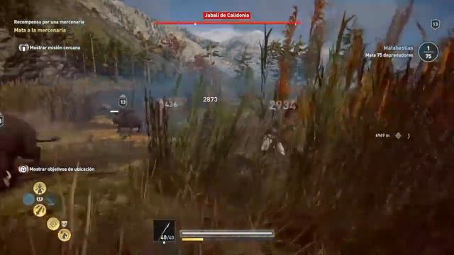 Como vencer al Jabalí de Calidonia en Ac Odyssey ( última dificultad ) смотреть онлайн