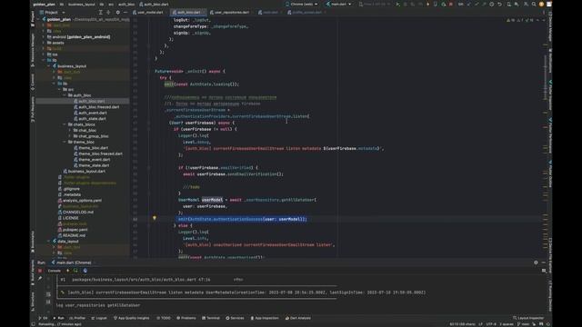 Приложение с нуля Golden plan - часть 1 | Архитектура, авторизация, навигация смотреть онлайн