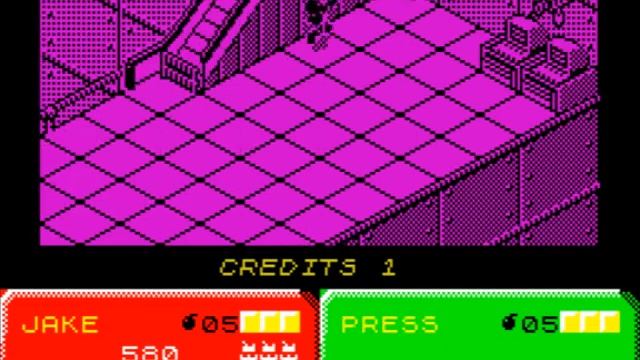 Escape from the Planet of the Robot Monsters (Europe) ZX Spectrum смотреть онлайн