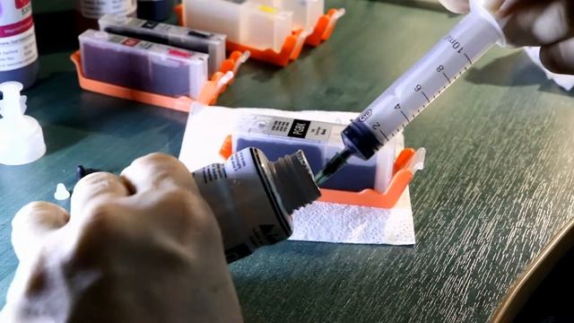 Заправка Картриджей принтера Canon IP 7250 смотреть онлайн