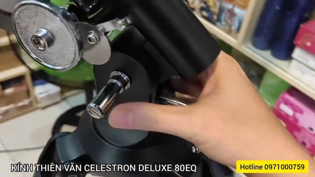 Giới Thiệu Nhanh Kính Thiên Văn Celestron Deluxe 80EQ