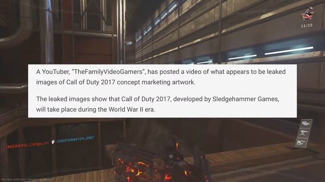 Call of Duty World War 2 - Possible COD 2017 смотреть онлайн