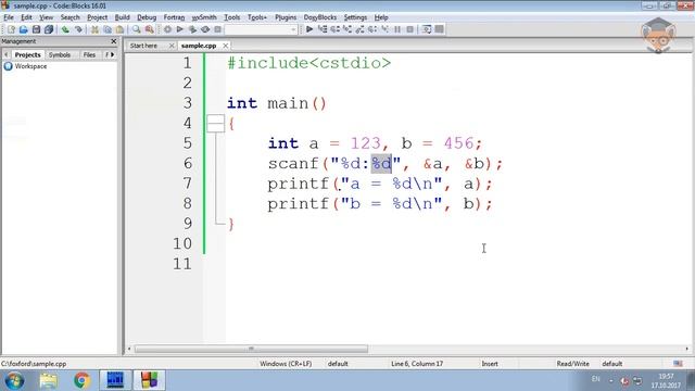 57075 Ввод-вывод в языках C и C++. Секреты функций Printf и Scanf.