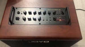 Joyo bsk-60 домашний ночной обзор акустического комбо усилителя