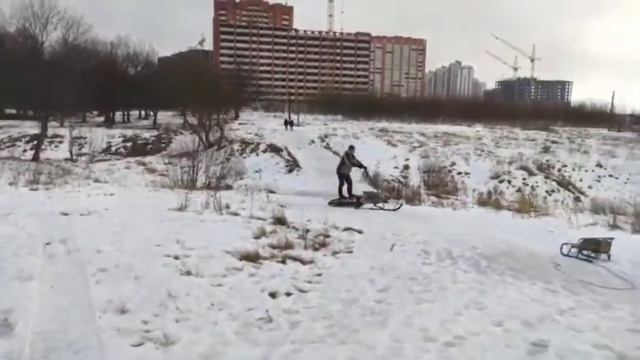 Мини снегоход смотреть онлайн