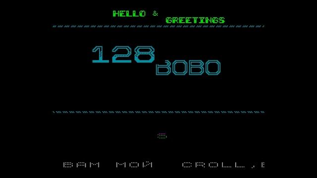 Bobo 128 Crack Intro - Accept Corp [#zx spectrum] смотреть онлайн