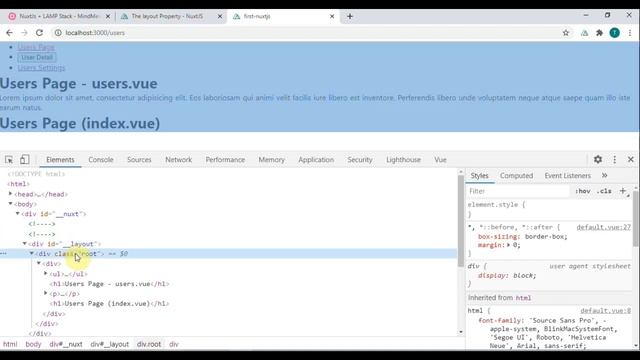 Lập trình NuxtJS - 13 Tìm hiểu về Layouts trong NuxtJs смотреть онлайн