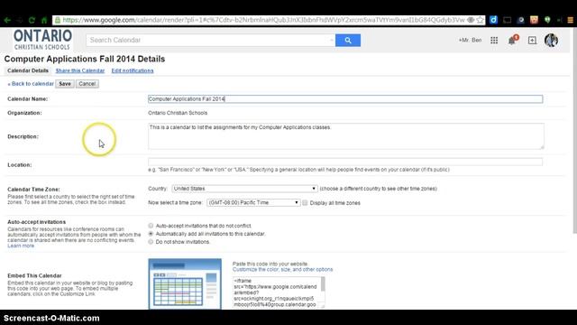 iCal URL смотреть онлайн