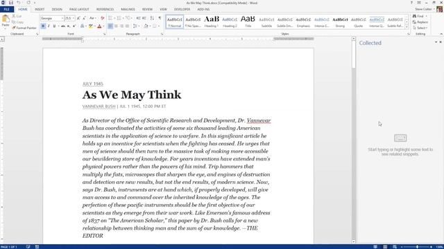 Collected: Real time Content Suggestion for Office смотреть онлайн