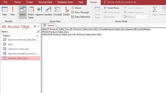 Write queries in SQL view in #MSAccess смотреть онлайн
