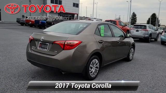 Certified 2017 Toyota Corolla LE, East Petersburg, PA U19734A смотреть онлайн