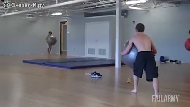 с гимнастическим мячом смотреть онлайн