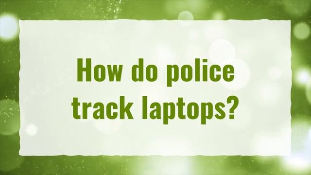 Can you track a stolen laptop by serial number? смотреть онлайн