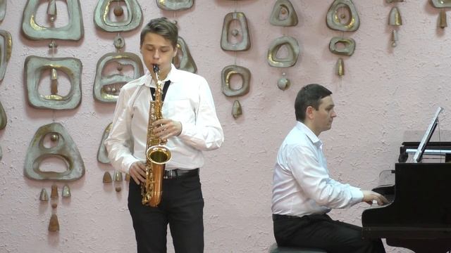 Куделин Егор, Ж.Мартин Танец для саксофона (фрагмент) смотреть онлайн