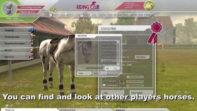 Riding Club Championship - What can you do in the game смотреть онлайн