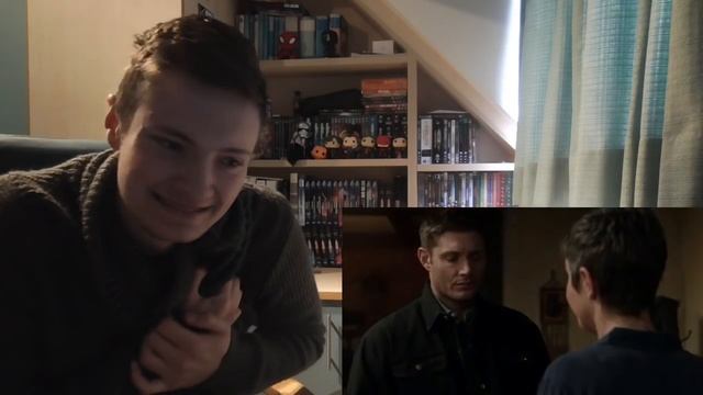 SUPERNATURAL - 12X06 CELEBRATING THE LIFE OF ASA FOX REACTION смотреть онлайн