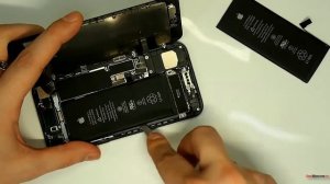 Замена аккумулятора на iPhone 7, разборка, ремонт айфона 7