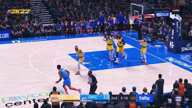 NBA2K14 PC REMASTERED | Lakers vs Thunders смотреть онлайн
