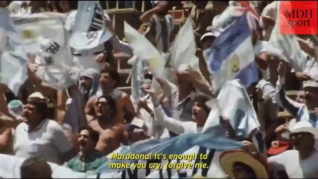 Мощный проход и удивительный гол Марадоны - Англия Мексика 1986 смотреть онлайн