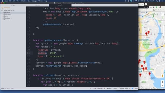 Google Maps Api Javascript Example смотреть онлайн