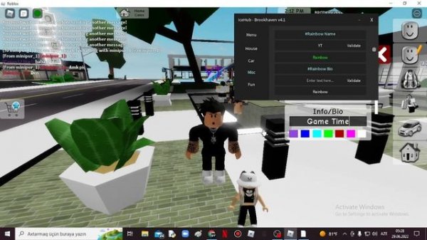 Brookhaven Script #2 (Ice Hub)(Script in description)