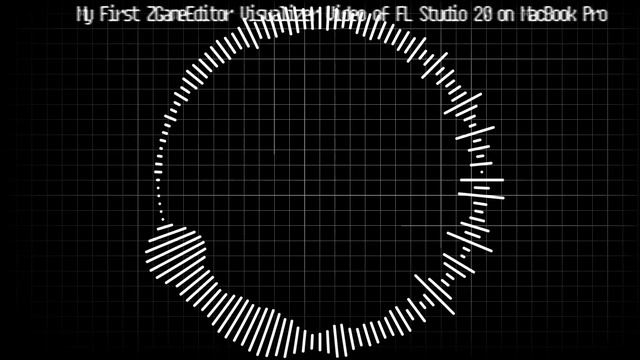My First ZGameEditor Visualizer Video Of FL Studio 20 On MacBook Pro