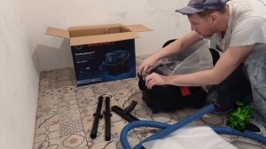 Bosch gas 12- 25 pl быстрая распаковка и испытание в работе