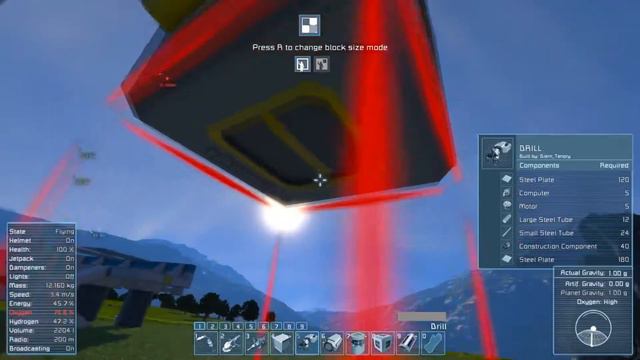 Space Engineers - Planet Earth Survival! - Episode 19!