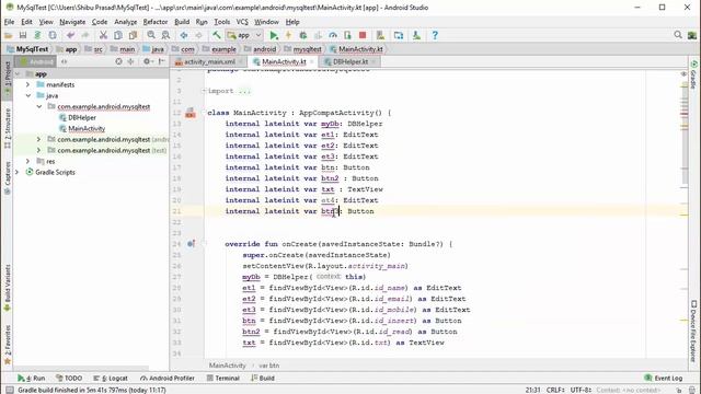 #3. Update Data in Database Table | MySQL Database Tutorial | Android Studio 3.1 | 2018 смотреть онлайн