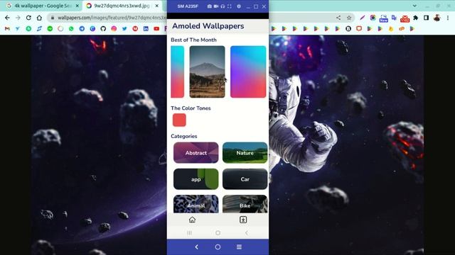 Wallpaper app Android Studio with Firebase смотреть онлайн