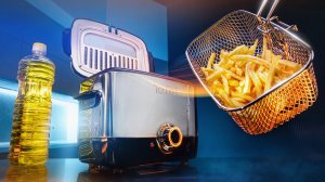 Что готовить во фритюрнице: луковые кольца, роллы, чак-чак