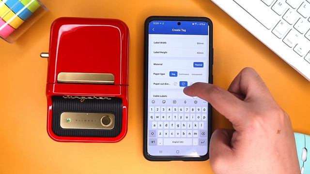 NIIMBOT B21 BLUETOOTH THERMAL LABEL PRINTER REVIEW AND TUTORIAL 2021