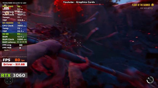 Dead Island 2 | NVIDIA RTX 3060 | 5600H | Win 11 | 1080p Gameplay смотреть онлайн