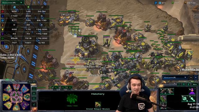 Starcraft 2 GRANDMASTER BATTLE ROYALE #12 - THE OCTODOME (ft. Missouri) смотреть онлайн