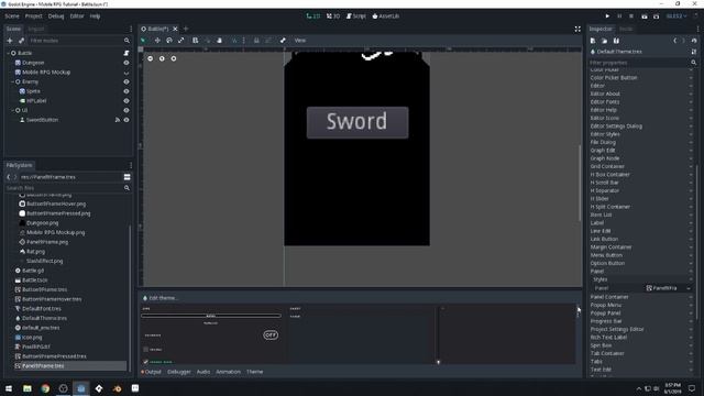 Godot 3 Tutorial - Mobile RPG - P2: Theming and Setters смотреть онлайн