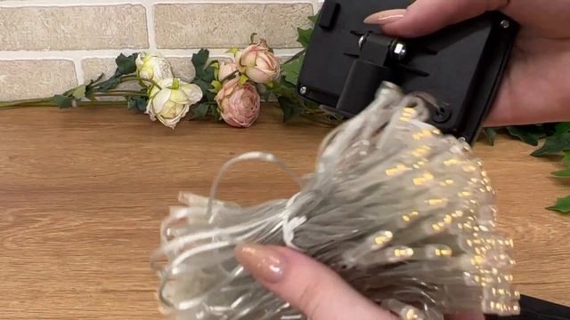 Занавес для сада - солар - USL-S-131/PT1515 WARM WHITE CURTAIN смотреть онлайн